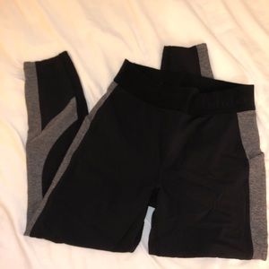 Grey and Black Lululemon Leggings